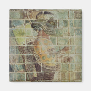 Imán Detalle de un arquero de un friso