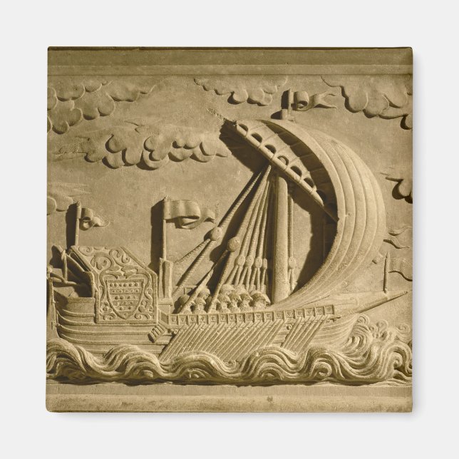 Imán Detalle de un buque de guerra veneciano (Frente)