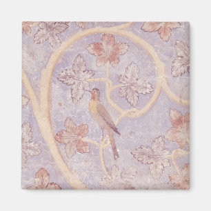 Imán Detalle de un pájaro, de la decoración de la par