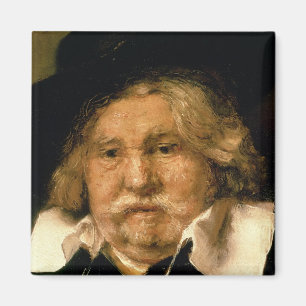 Imán Detalle de un retrato de un viejo hombre, 1667