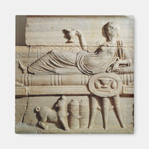 Imán Detalle de un sarcófago