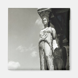 Imán Detalle de una cariátide del Erechtheion