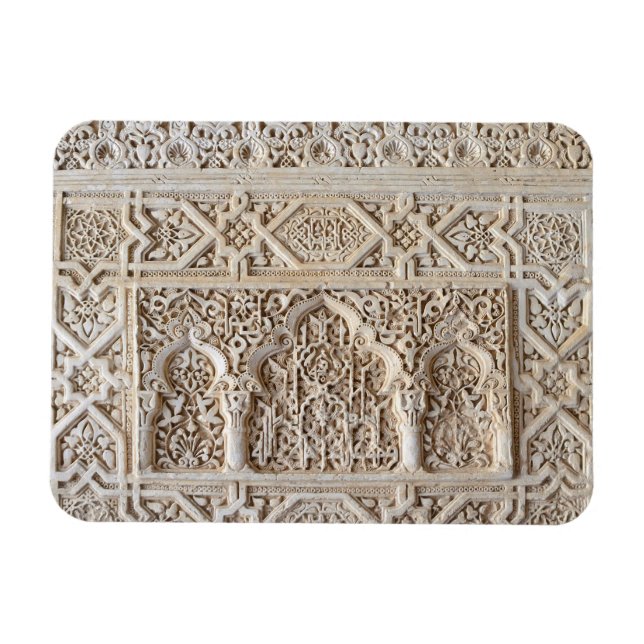 Imán Detalle decorativo de la Alhambra (Horizontal)