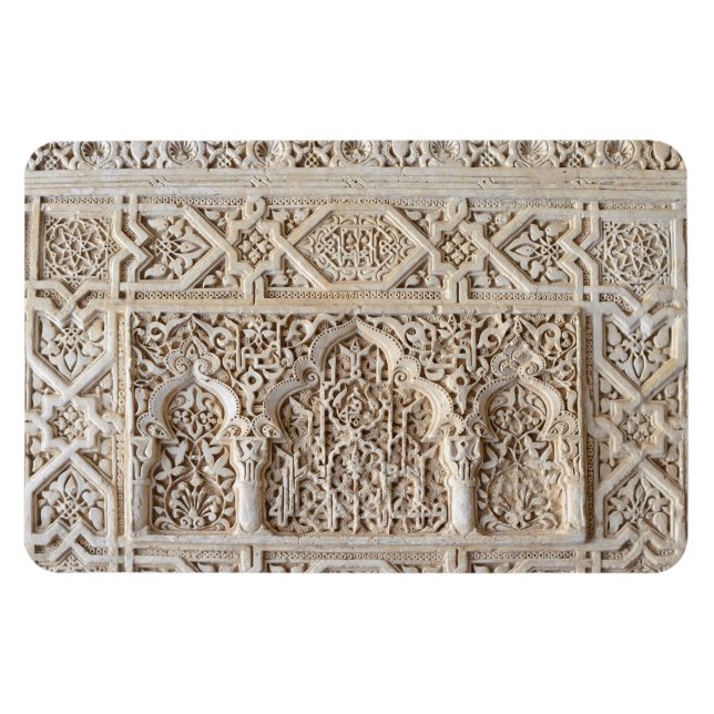Imán Detalle decorativo de la Alhambra (Horizontal)