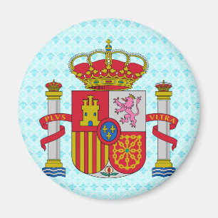 Imán Detalle del escudo de armas de España