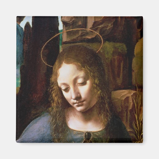 Imán Detalle del jefe de la Virgen (Frente)