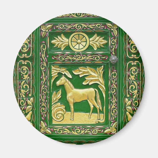 Imán Detalles de la puerta gitana (Frente)