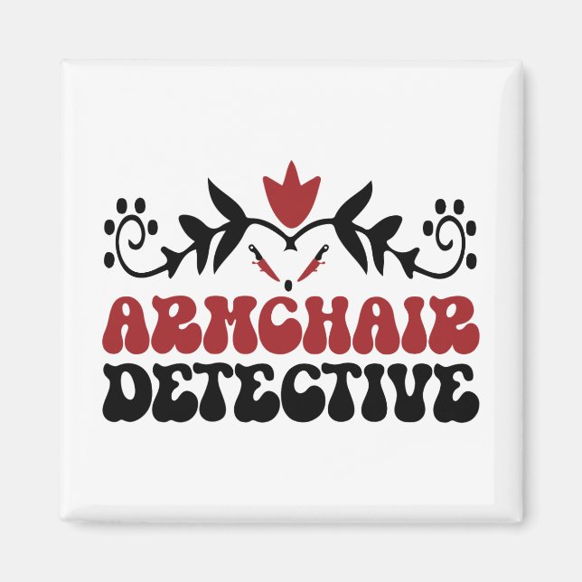 Imán detective de salón (Frente)