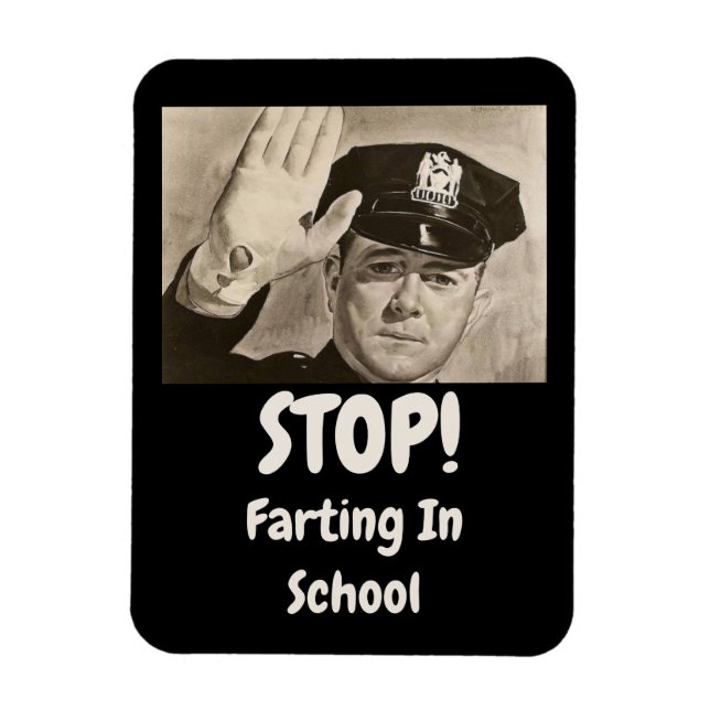 Imán Detener el Farting, editar texto (Vertical)