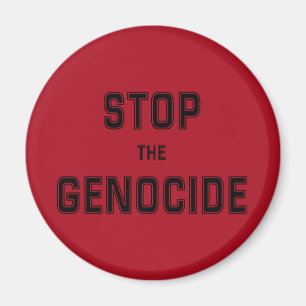 Imán DETENER el genocidio Decir no al genocidio Gen