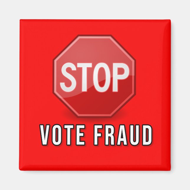 Imán Detener fraude electoral (Frente)