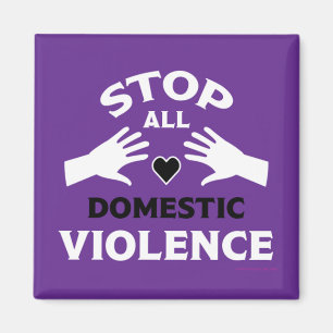 Imán Detener la violencia doméstica