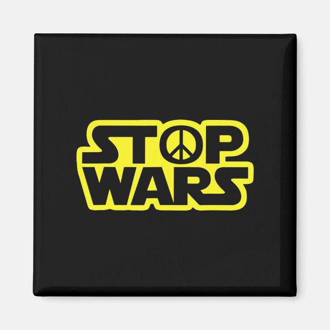 Imán Detengan las guerras en Ucrania Apoyo (Frente)