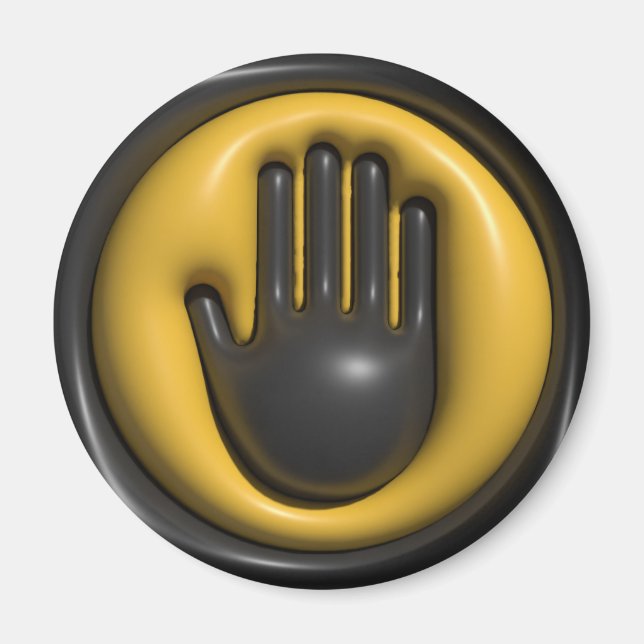 Imán ¡Deténganlo! (Frente)