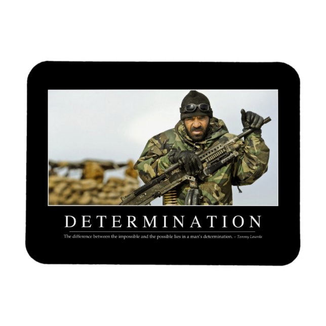 Imán Determinación: cotización Inspiradora (Horizontal)