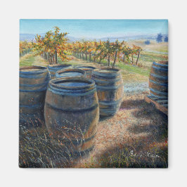 Imán "Detrás de la sala de degustación"