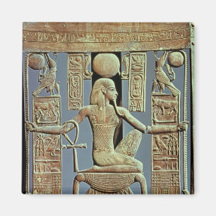 Imán Detrás de una silla de la tumba de Tutankhamun