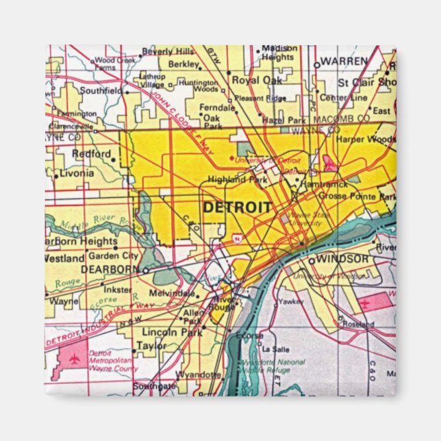 Imán Detroit (Frente)