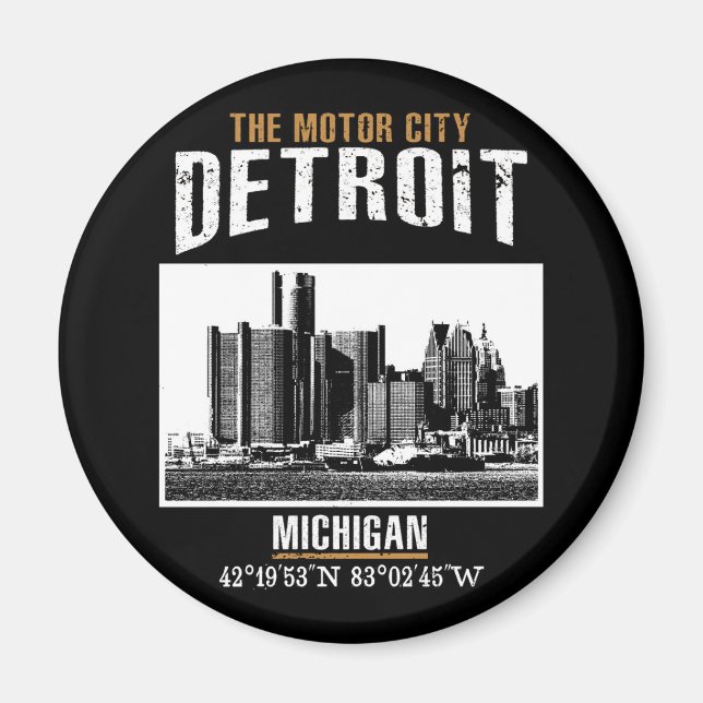 Imán Detroit (Frente)