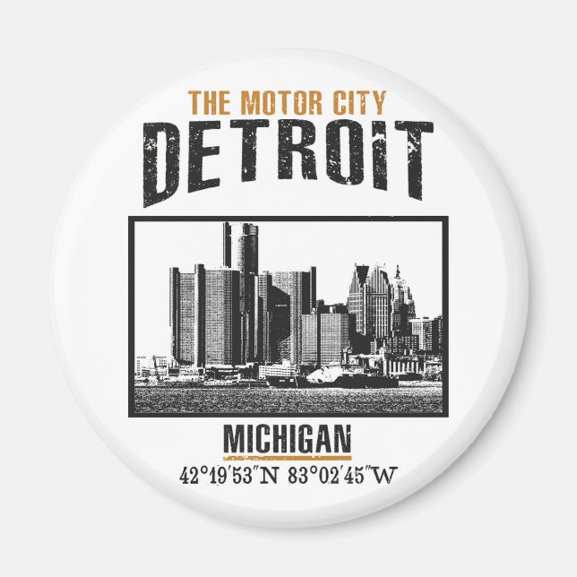 Imán Detroit (Frente)