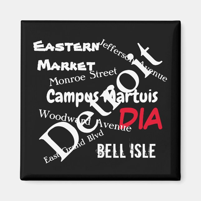 Imán Detroit alrededor del amor en la ciudad (Frente)