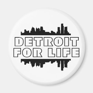 Imán Detroit for Life - Skyline