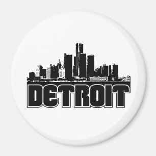 Imán Detroit Skyline