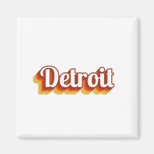Imán Detroit vintage
