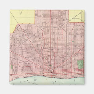 Imán Detroit y sus alrededores