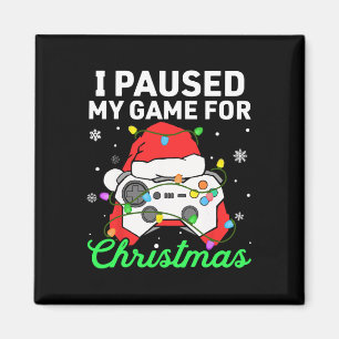 Imán Detuve Mi Juego Para Navidades Jóvenes Jugadores C