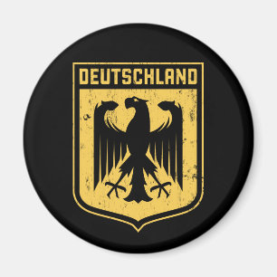 Imán Deutschland Eagle - escudo de armas alemán