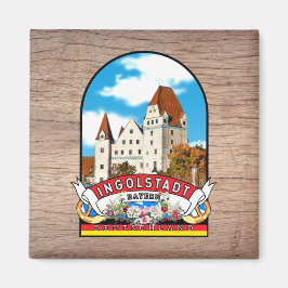 Imán Deutschland Ingolstadt Vintage souvenir