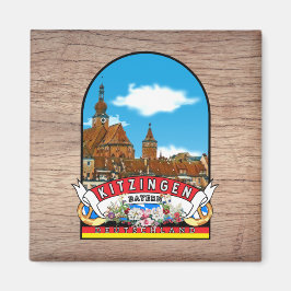 Imán Deutschland Kitzingen Vintage souvenir