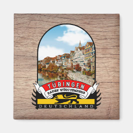 Imán Deutschland Tübingen Vintage souvenir