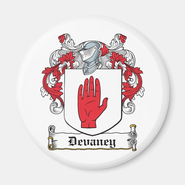 Imán Devaney Family Crest (Frente)