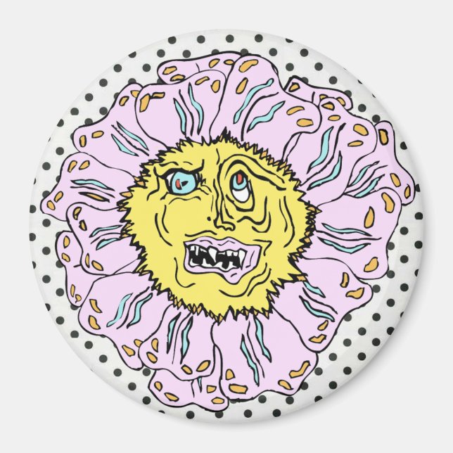 Imán Devilish Daisy Magnet (Frente)