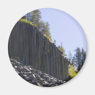 Imán Devils Postpile Round Magnet