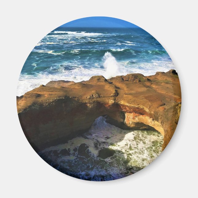 Imán Devil's Punchbowl, Newport, Oregon (Frente)