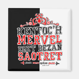 Imán Devise de la Bretagne