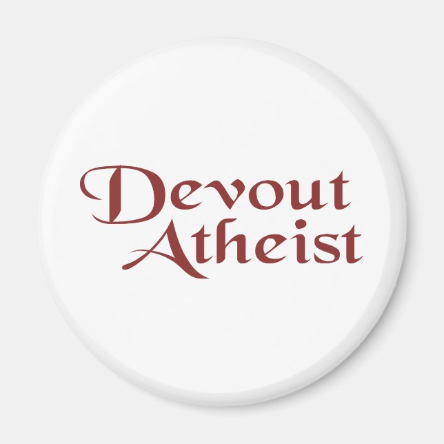 Imán Devout Atheist (Frente)