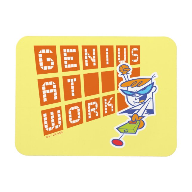 Imán Dexter "Genius In Work" (Horizontal)