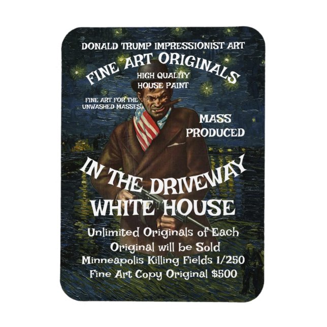 Imán DHS FBI CBP War Crimes Criminal President Murderer (Vertical)