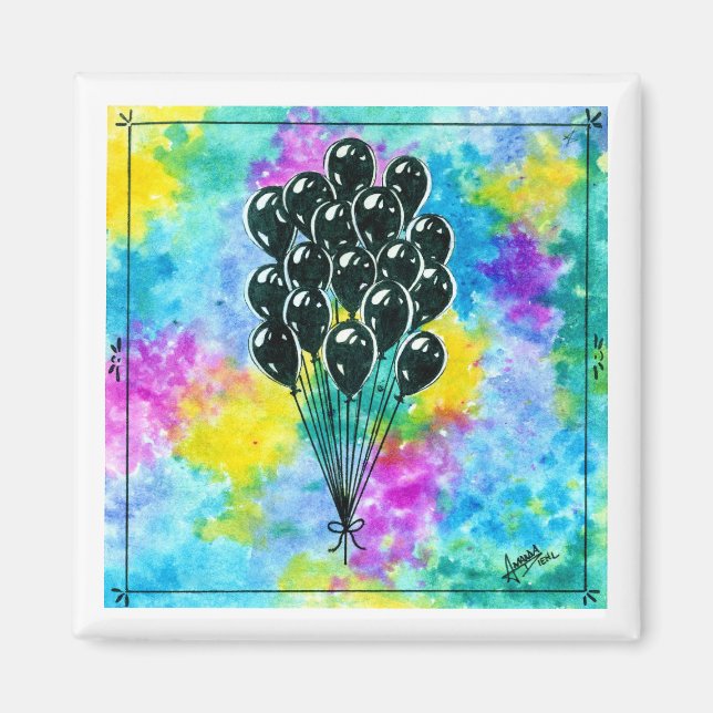 Imán Día 17 de octubre de 2018 - Globos Fiestas (Frente)