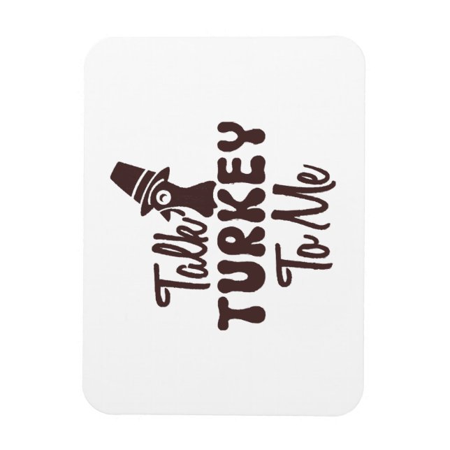 Imán Día de Acción de Gracias (Vertical)