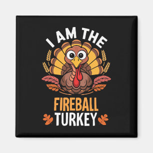 Imán Día de Acción de Gracias soy el juego divertido de