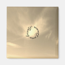 IMÁN DÍA DE BODA ESTILO DE DISEÑO ROMÁNTICO MAGNET