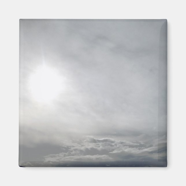 IMÁN DÍA DE BODA ESTILO DE DISEÑO ROMÁNTICO MAGNET (Frente)