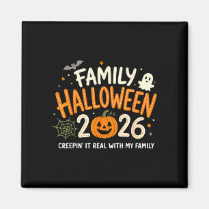 Imán Día de brujas familiar 2026 calabaza divertida fan