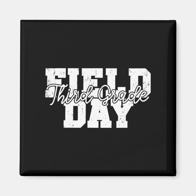 Imán Día de Campo 2022 Niños de tercer curso de la escu (Frente)