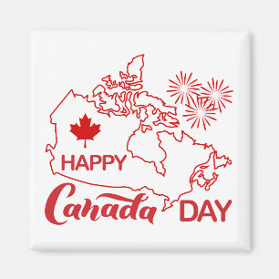 Imán Día de Canadá